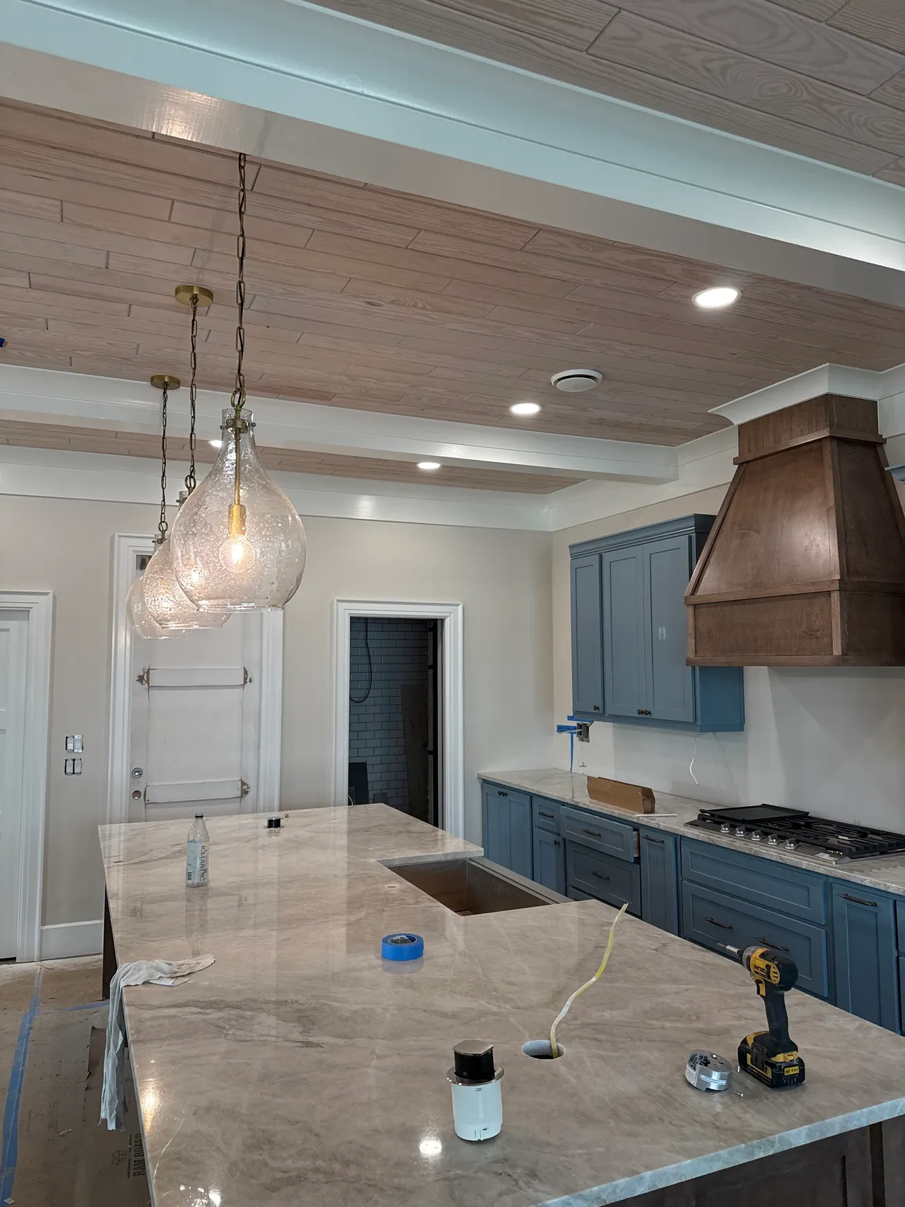 Kitchen lighting and electrical upgrade in a DeLand home remodel
